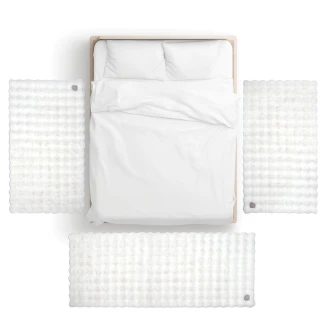 Greenwich Polo Club Χαλι 75X200 Faux Fur 3111 White