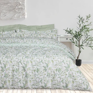 Κουβερλί Υπέρδιπλo 220x240 Das Home Daily 3173 Green-White