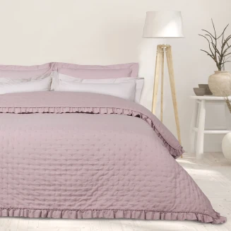 Κουβερλί Υπέρδιπλo 220x240 Das Home Happy 9656 Nude