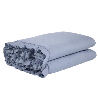 Κουβερλί Υπέρδιπλo 220x240 Das Home Happy 9657 Blue