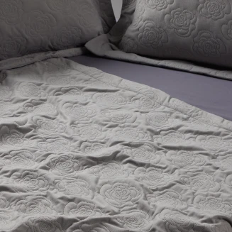 Κουβερλί King Size 240x250 Das Home Happy 0287 Grey