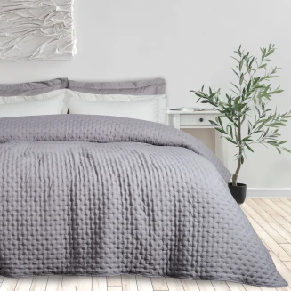 Κουβερλί King Happy 240x250 Das Home 9630 Grey