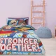Σέτ Παπλωματοθήκη Μονή Das Home Super Hero Girls 5005