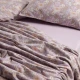 DAS HOME ΣΕΤ ΠΑΠΛΩΜΑΤΟΘΗΚΗ ΜΟΝΗ HAPPY FLANNEL 9682 GREY, LILAC