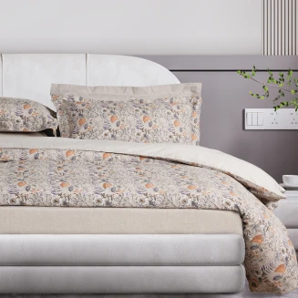 Παπλωματοθήκη Σετ Μονή 160x240 Das Home Happy 9687 Beige