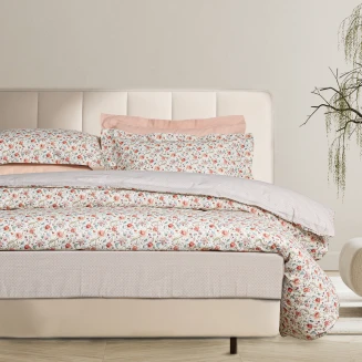 Παπλωματοθήκη Σετ Μονή 160x240 Das Home Happy 9702 Beige