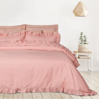 Παπλωματοθήκη Σετ Υπέρδιπλη 220x240 Das Home Daily 3169 Pink