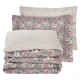 DAS HOME ΣΕΤ ΠΑΠΛΩΜΑΤΟΘΗΚΗ ΥΠΕΡΔΙΠΛΗ DAILY 3176 GREY, PINK