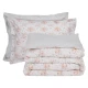 DAS HOME ΣΕΤ ΠΑΠΛΩΜΑΤΟΘΗΚΗ ΥΠΕΡΔΙΠΛΗ DAILY 3181 CREAM, GREY