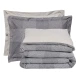 DAS HOME ΣΕΤ ΠΑΠΛΩΜΑΤΟΘΗΚΗ ΥΠΕΡΔΙΠΛΗ CASUAL 5458 BEIGE, GREY