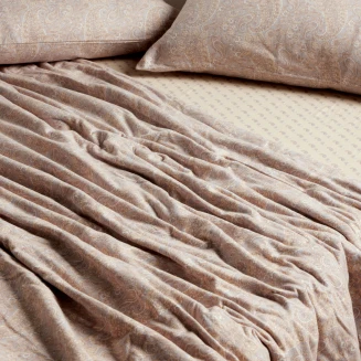 Παπλωματοθήκη Σετ Υπέρδιπλη Φανέλα 220x240 Das Home Happy Flannel 9680 Grey-Yellow