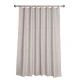 DAS HOME ΚΟΥΡΤΙΝΑ ΜΠΑΝΙΟΥ 200X180 0808 TAUPE