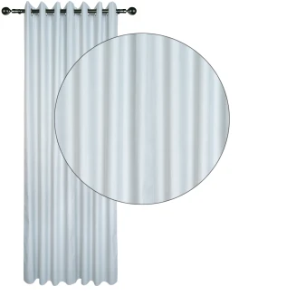 Κουρτίνα Με Κρίκους 140x270 Das Home 2253 Γκρί