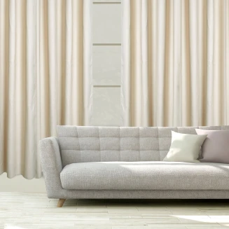 Κουρτίνα Με Κρίκους 140x270 Das Home 2257 Μπέζ