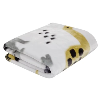 Κουβέρτα Velour Κούνιας 110x140 Das Home Baby Relax 4977 Mint-Taupe