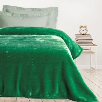 Κουβέρτα Velour Μονή 160x220 Das Kids 0293 Green