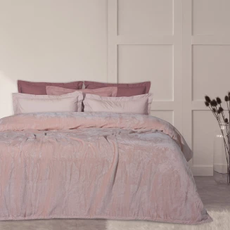 Κουβέρτα Velour Μονή 160x220 Das Home 1346 Ρόζ