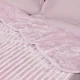 DAS HOME ΚΟΥΒΕΡΤΑ VELOUR ΥΠΕΡΔΙΠΛΗ 1383 DUSTY PINK