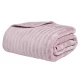 DAS HOME ΚΟΥΒΕΡΤΑ VELOUR ΥΠΕΡΔΙΠΛΗ 1383 DUSTY PINK