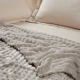 DAS HOME ΚΟΥΒΕΡΤΑ BUBBLE FLEECE 220Χ240 1370 TAUPE