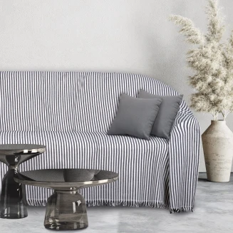 Ριχτάρι Διθέσιος 180x250 Das Home 0253 Εκρού-Μαύρο