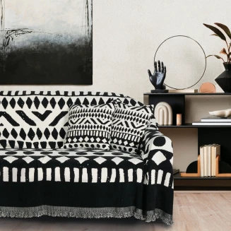 Ριχτάρι Διθέσιος 180x250 Das Home 277 Black, Cream