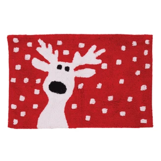 Ταπέτο Μπάνιου 50x80 Das Home Christmas 0850 Red