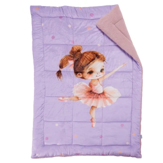 Κουβερτοπάπλωμα Μονό 160x220 Das Kids 4972 Pink-Purple