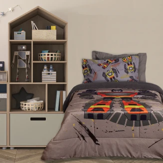 Κουβερτοπάπλωμα Μονό 160x220 Das Kids 4974 Grey