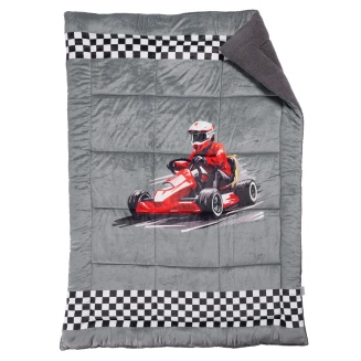 Κουβερτοπάπλωμα Μονό 160x220 Das Kids 4976 Grey