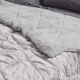 DAS HOME VELVET ΚΟΥΒΕΡΤΟΠΑΠΛΩΜΑ SHERPA ΥΠΕΡΔΙΠΛΟ 1376 GREY