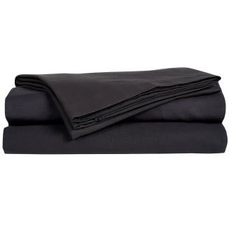 Σεντόνι Μεμονωμένο Μονό 170x260 Das Home 1015 Μαύρο