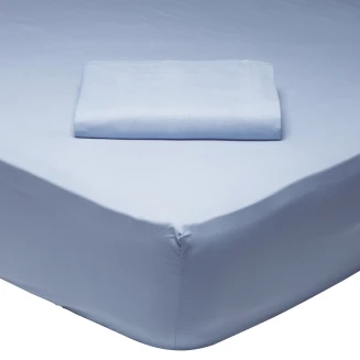 Σεντόνι Μεμονωμένο King Με Λάστιχο 180x200+35 Das Home 1005 Baby Blue