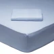 Σεντόνι Μεμονωμένο Μονό Με Λάστιχο 100x200+35 Das Home 1005 Σιέλ
