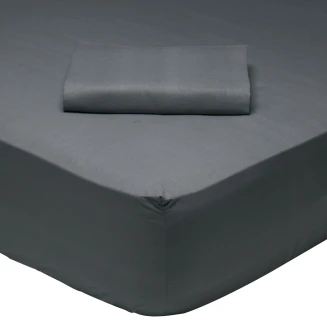 Σεντόνι Μεμονωμένο Μονό Με Λάστιχο 100x200+35 Das Home 1007 Γκρι