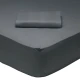 Σεντόνι Μεμονωμένο Ημίδιπλο Με Λάστιχο 120x200+35 Das Home 1007 Γκρι