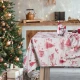 DAS HOME CHRISTMAS RUNNER 45Χ140 0772 ECRU, RED