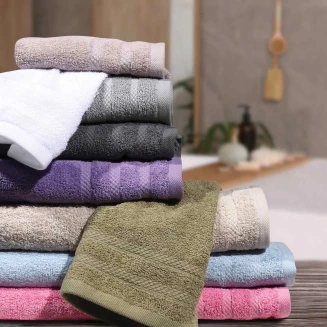 Das Home Πετσετα Μπανιου Happy 70Χ140 1230 Artic White