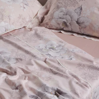 Σεντόνια Σετ King 250x270 Das Home Prestige 1711 Grey-Pink