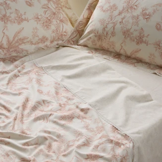 Das Home Σεντονια Σετ King Prestige 1717 Cream, Teracotta