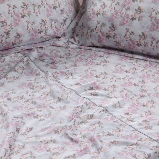 Das Home Σεντονια Σετ King Executive 1724 Grey, Pink