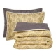 DAS HOME ΣΕΝΤΟΝΙΑ ΣΕΤ KING PRESTIGE 1730 BLACK, YELLOW