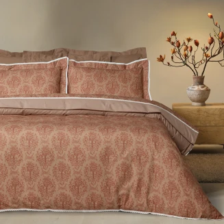 Σεντόνια Σετ King 250x270 Das Home Prestige 1731 Teracotta
