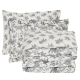 DAS HOME ΣΕΤ ΣΕΝΤΟΝΙΑ ΜΟΝΑ ΜΕ ΛΑΣΤΙΧΟ CASUAL 5429 ECRU, GREY