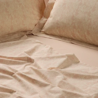 Das Home Σετ Σεντονια Μονα Με Λαστιχο Casual 5441 Ivory, Nude 120x200+35