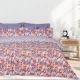 DAS HOME ΣΕΤ ΣΕΝΤΟΝΙΑ ΥΠΕΡΔΙΠΛΑ ΜΕ ΛΑΣΤΙΧΟ CASUAL 5430 ORANGE, PURPLE