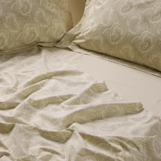 Das Home Σετ Σεντονια Υπερδιπλα Με Λαστιχο Casual 5444 Ivory, Taupe 170x200+35