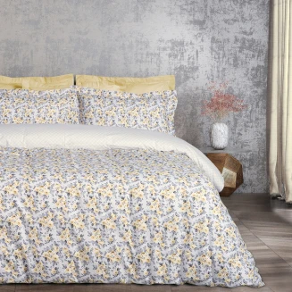 Σεντόνια Σετ Μονά 170x260 Das Home Happy 9650 Grey-Ivory