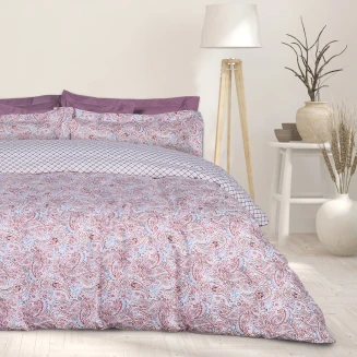 Σεντόνια Σετ Μονά 170x260 Das Home Happy 9669 Pink-Red
