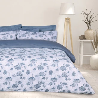 Σεντόνια Σετ Μονά 170x260 Das Home Happy 9672 Blue-Grey
